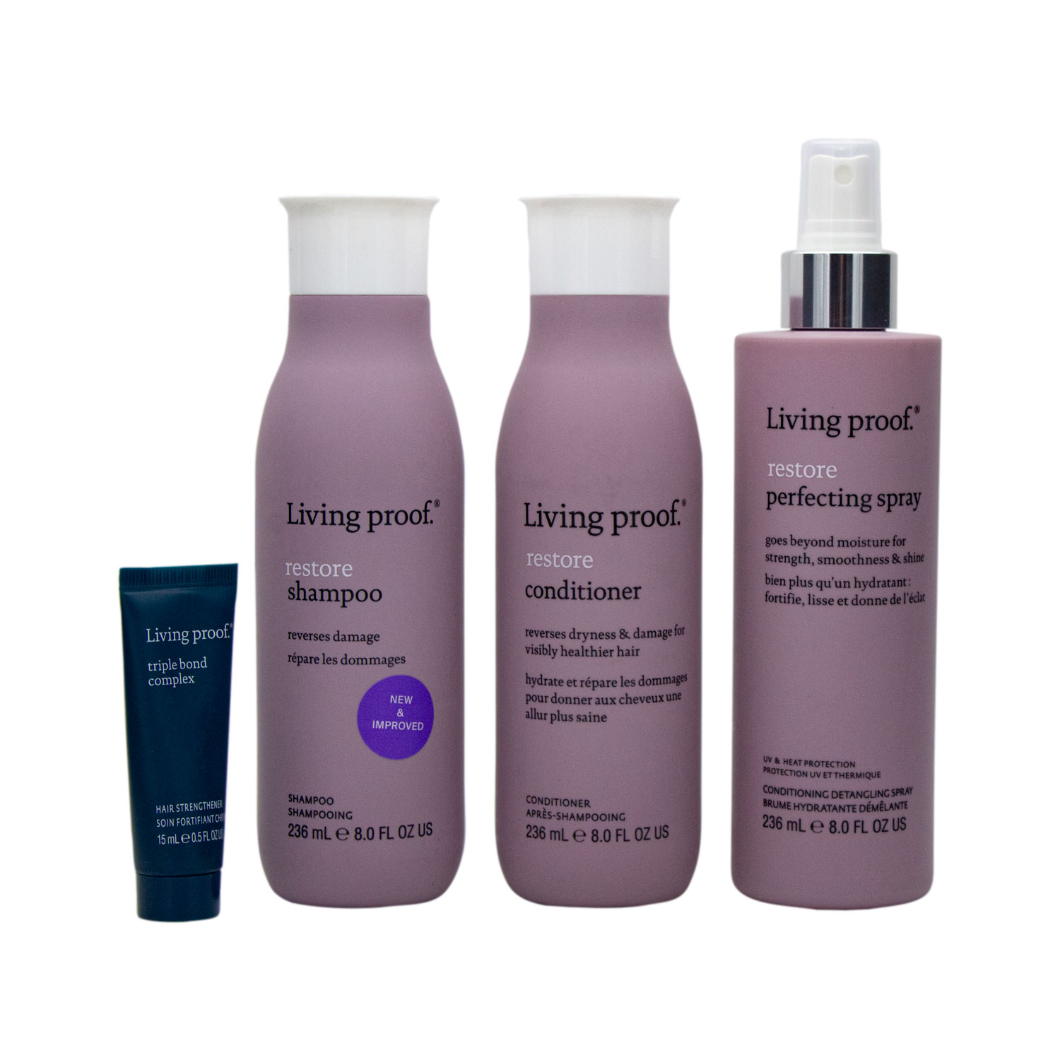 LIVING PROOF REVEAL STRENGTH SPARK JOY SET (SET PARA CUIDADO DEL CABELLO)
